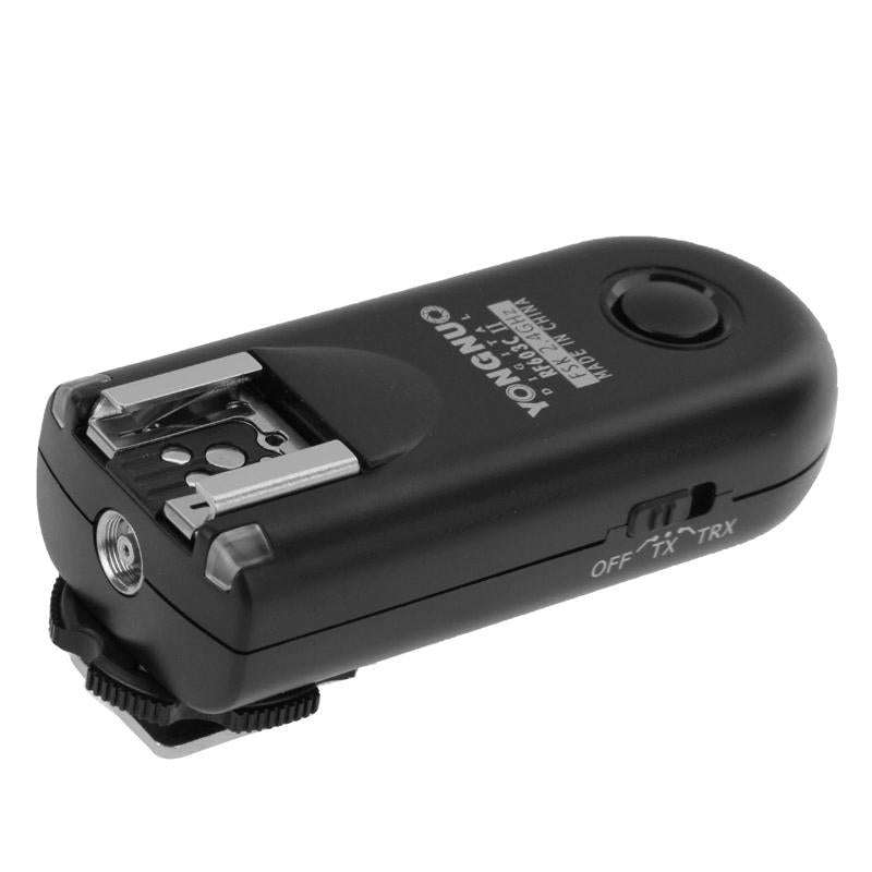 2 PCS YONGNUO RF603C II FSK 2.4GHz Wireless Flash Trigger with C1 Shutter Connecting Cable
