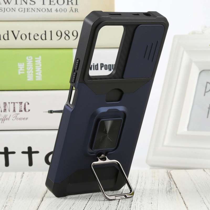 For Xiaomi Redmi Note 11 Pro 5G / 4G International Version Sliding Camera Cover Design PC + TPU S...