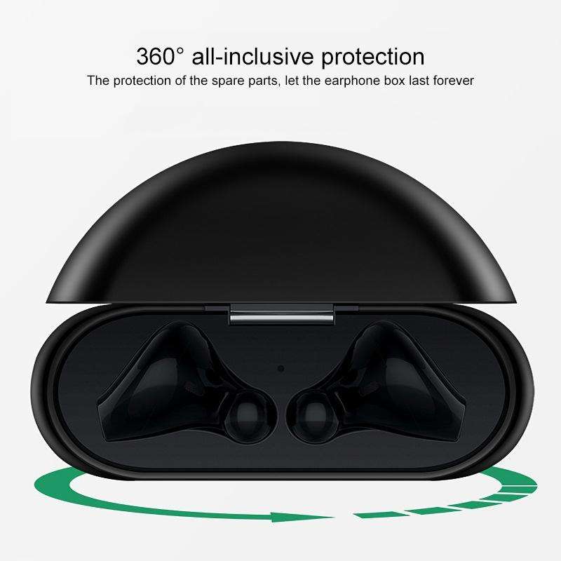 For Huawei FreeBuds 3 Silicone Wireless Bluetooth Earphone Protective Case Storage Box(Orange)