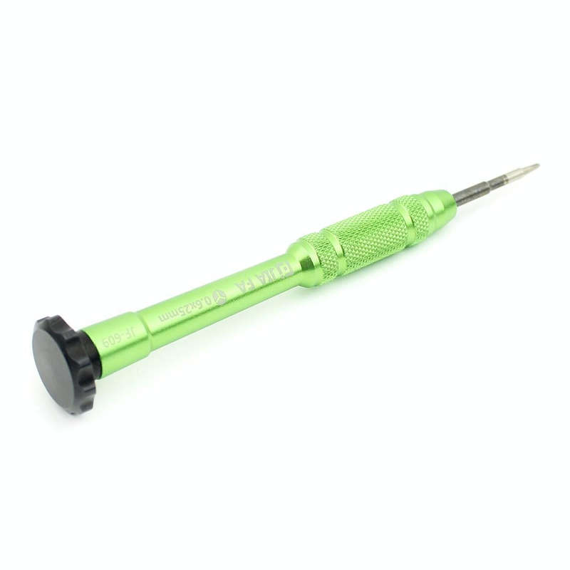 JIAFA JF-609-0.6Y Tri-point 0.6 Repair Screwdriver for iPhone X/ 8/ 8P/ 7/ 7P & Apple Watch(Green)