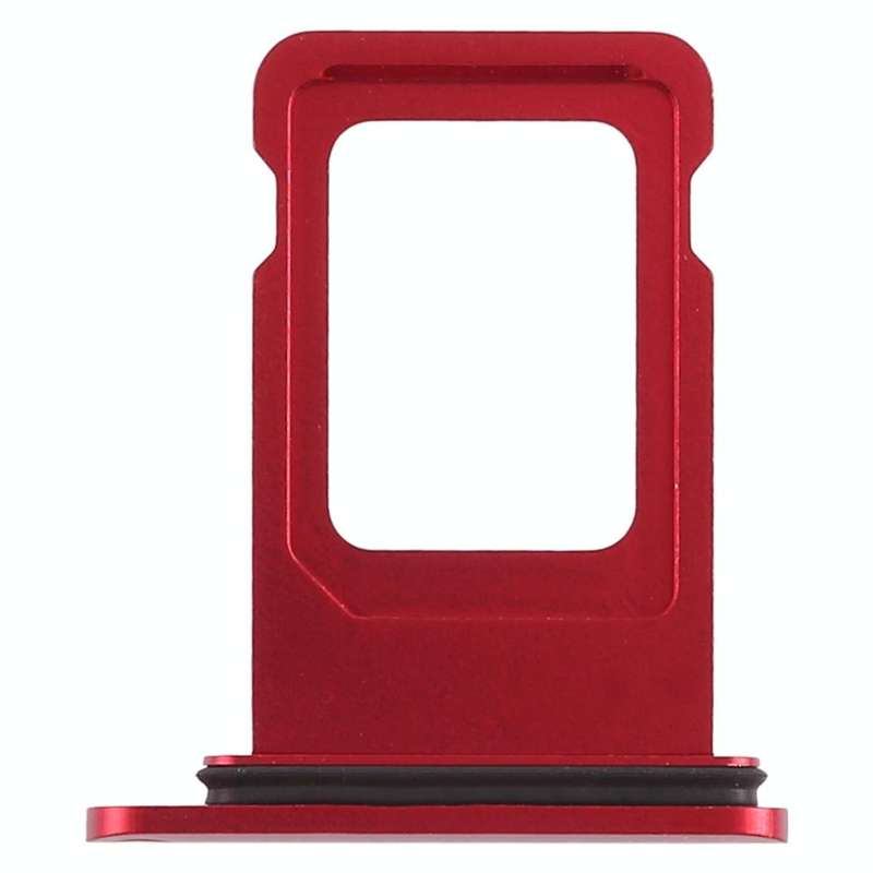 Double SIM Card Tray for iPhone XR (Double SIM Card)(Red)