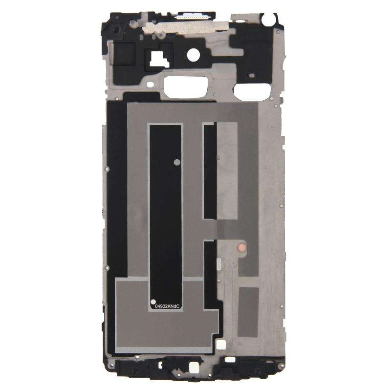 For Galaxy Note 4 / N910F Full Housing Cover (Front Housing LCD Frame Bezel Plate + Middle Frame ...