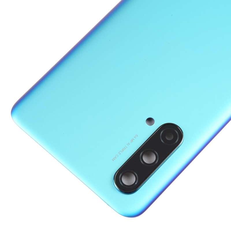 For OnePlus Nord CE Original Battery Back Cover with Camera Lens Cover(Blue)