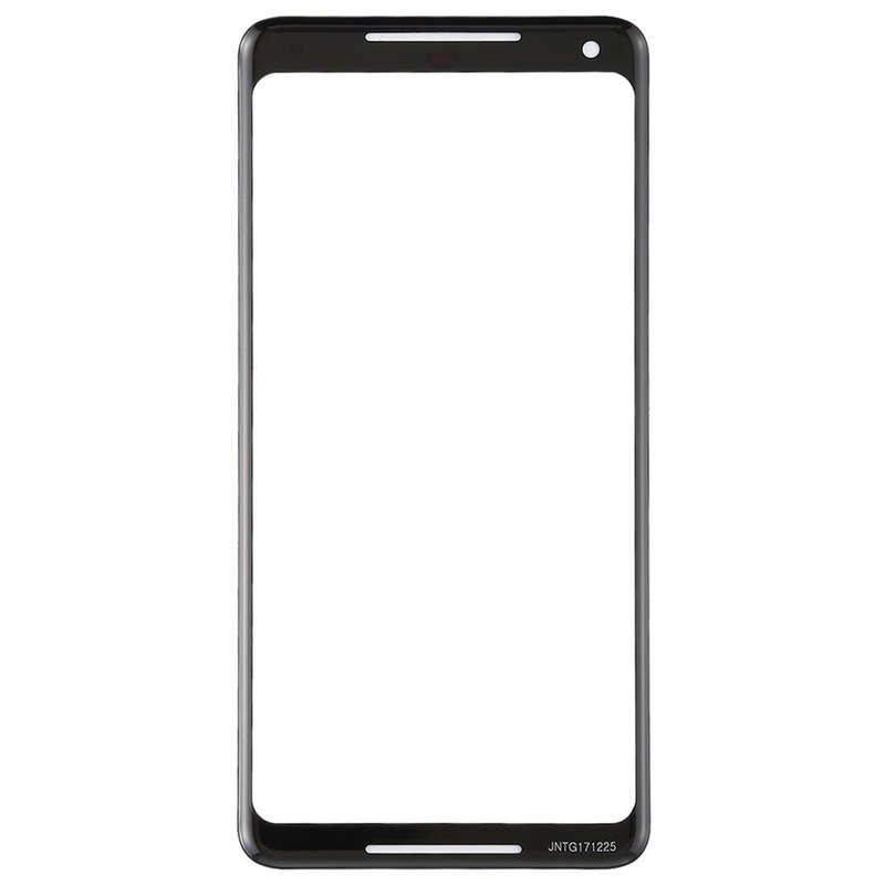 Front Screen Outer Glass Lens for Google Pixel 2 XL(Black)