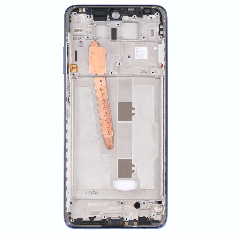 Original Middle Frame Bezel Plate for Xiaomi Poco X3 Pro (Blue)