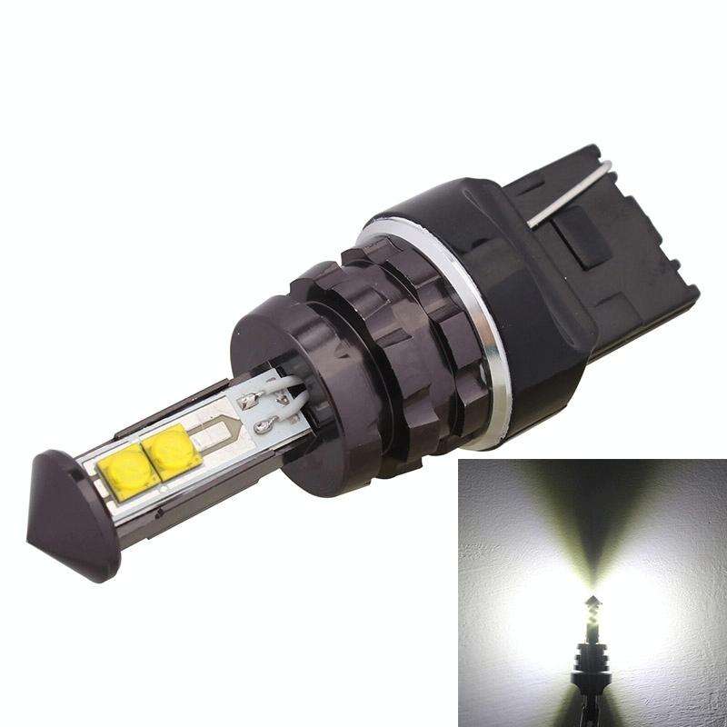 MZ T20 7440 20W 800LM White Light 4 CREE XT-E LED Car Brake Light Daytime Running Light Bulb, DC ...