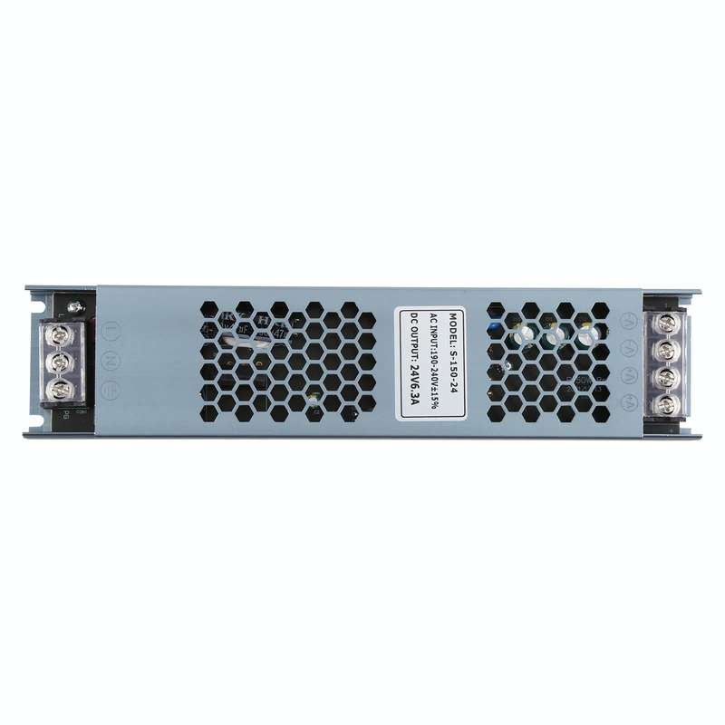 S-150-24 DC24V 6.3A 150W LED Power Supply Transformer AC170-240V