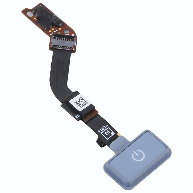 Power / Fingerprint Touch-ID Button Flex Cable for Microsoft Surface Laptop Go 1934(Grey)