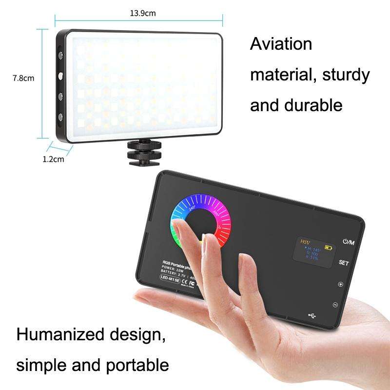 M1 SE RGB Portable LED Photography Fill Light