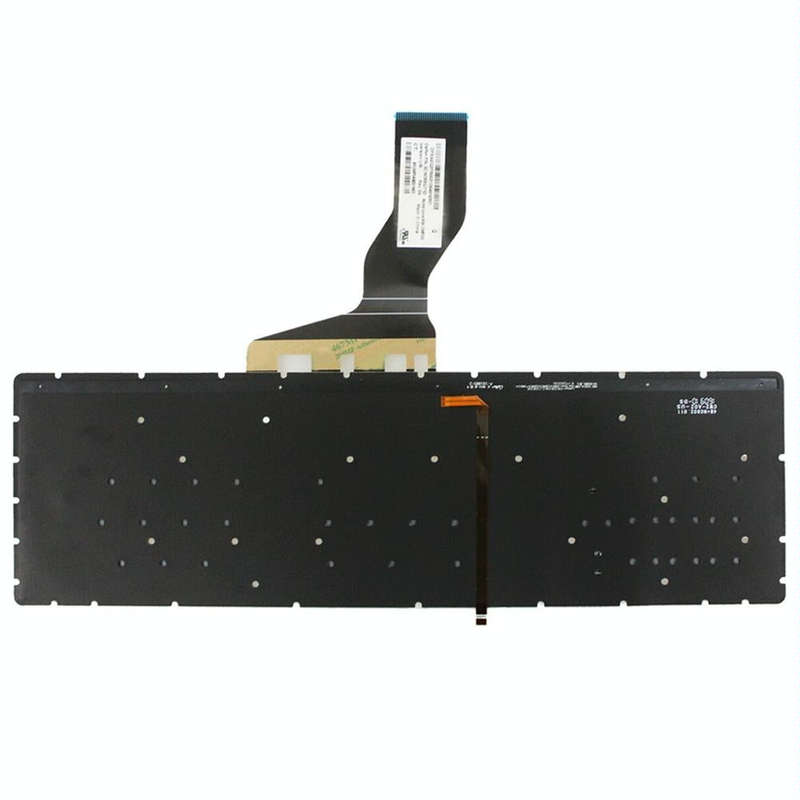 For HP 15-AB / 15-AK US Version Laptop Backlight Keyboard(Silver)