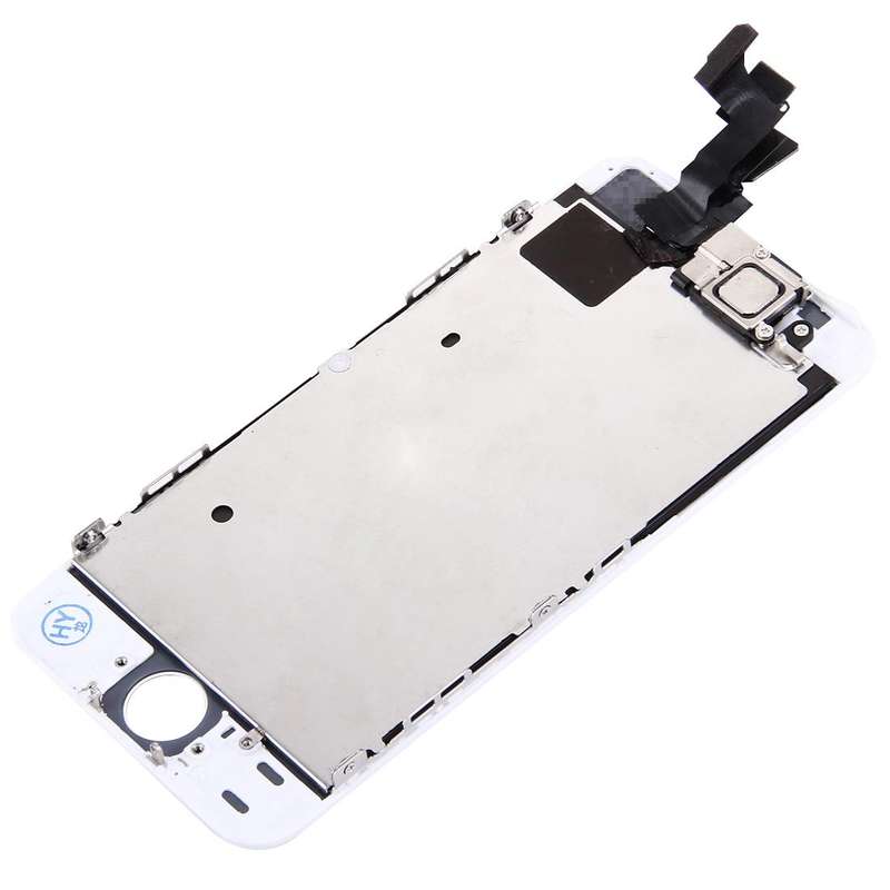 TFT LCD Screen for iPhone 5S Digitizer Full Assembly with Front Camera (White)