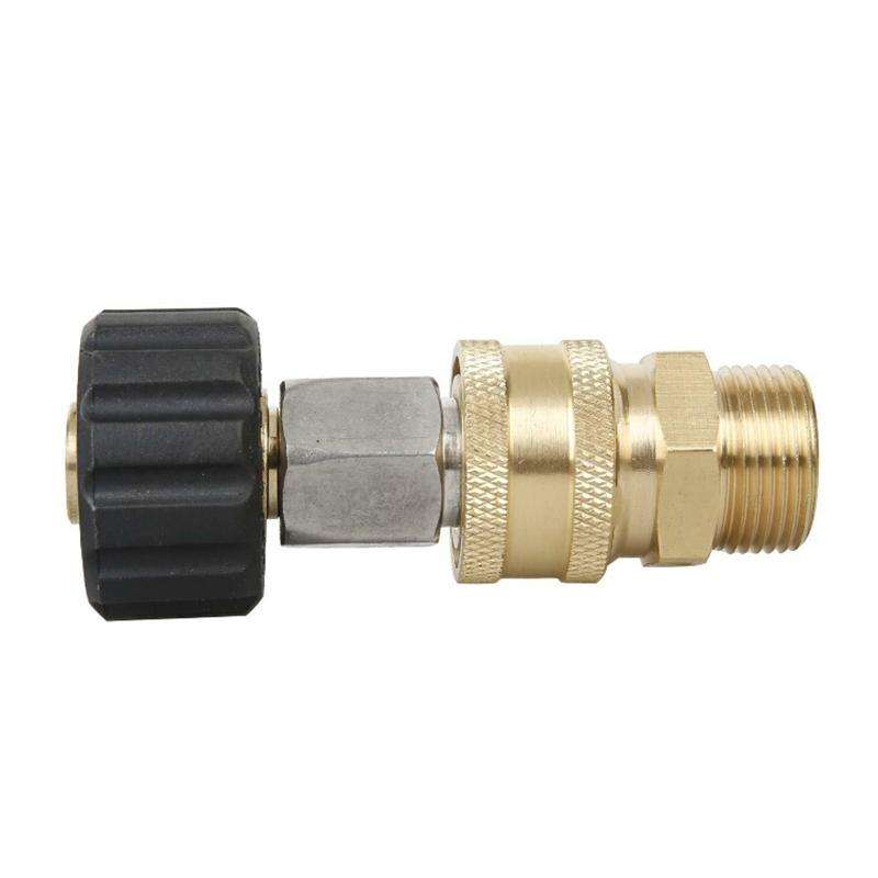 Pressure Washer Accessories Quick Connect Car Wash Water Hose Quick Connection, Typle:15-3/8 Male...