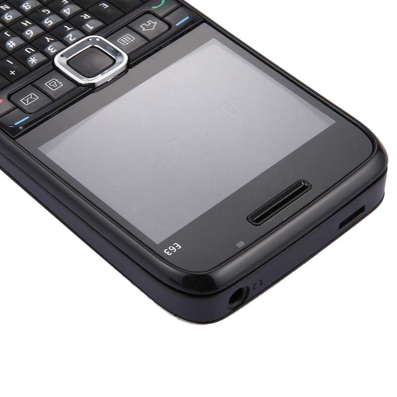Full Housing Cover (Front Cover + Middle Frame Bezel + Battery Back Cover + Keyboard) for Nokia E...