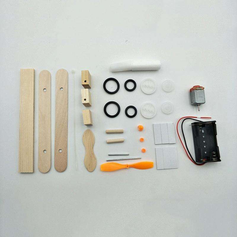 Children Technology Small Production DIY Electric Taxi Aircraft Model Handmade Materials Teaching...