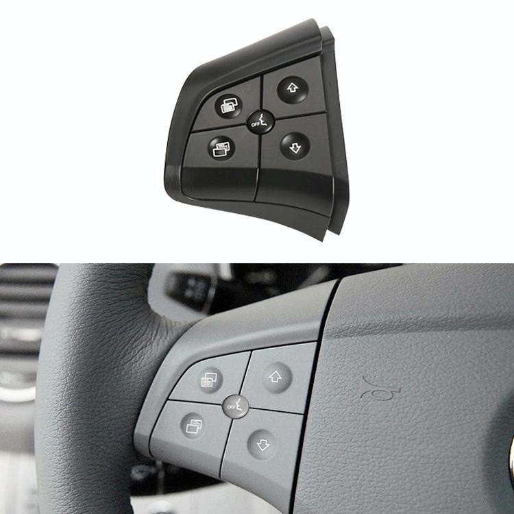Car Left Side 5-button Steering Wheel Switch Buttons Panel 1648200010 for Mercedes-Benz W164, Lef...