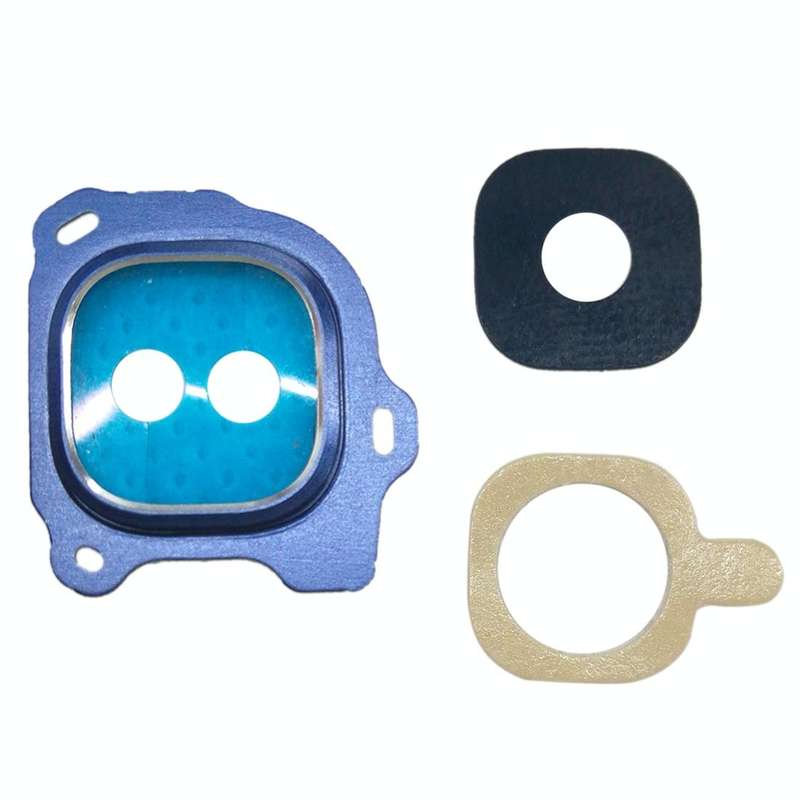 For Galaxy J6 (2018) 10pcs Camera Lens Cover (Blue)