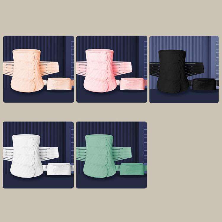 Postpartum Abdomen Belt Corset Belt Can Wear Elastic Abdomen Belt In All Seasons, Size: L(Green T...