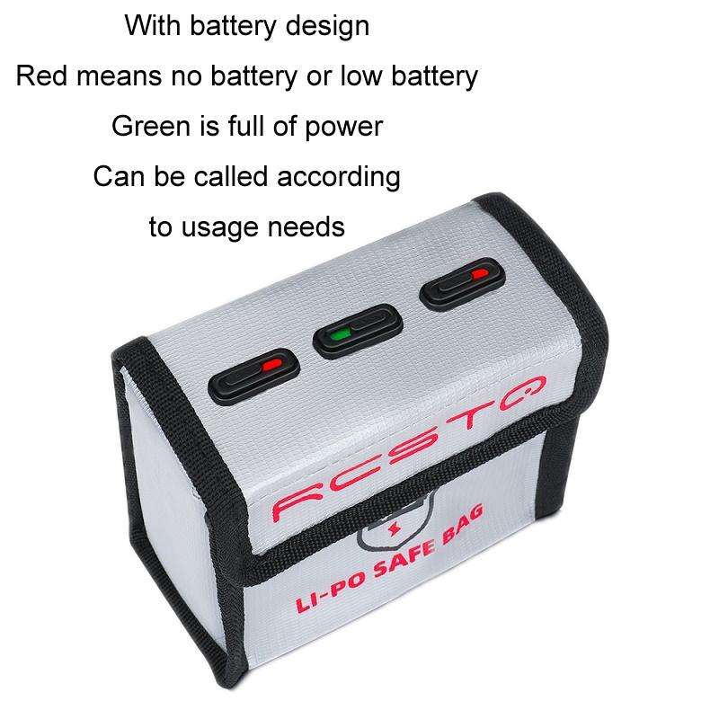 For DJI FPV/Avata/Mini3 Pro RCSTQ Explosion Proof Battery Bag, Capacity: 1pack