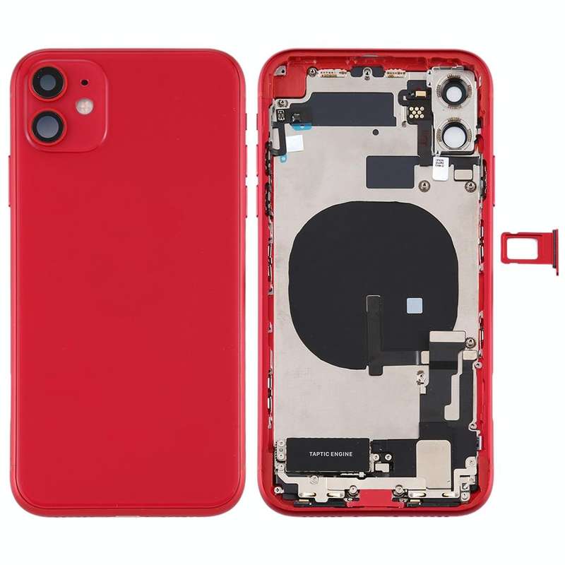 Battery Back Cover Assembly (with Side Keys & Power Button + Volume Button Flex Cable & Wireless ...