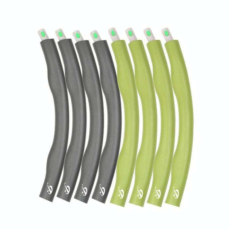 1.2kg 8-Section Heavy Fitness Removable Sponge Foam Massage Fitness Circle for Adult(Green)