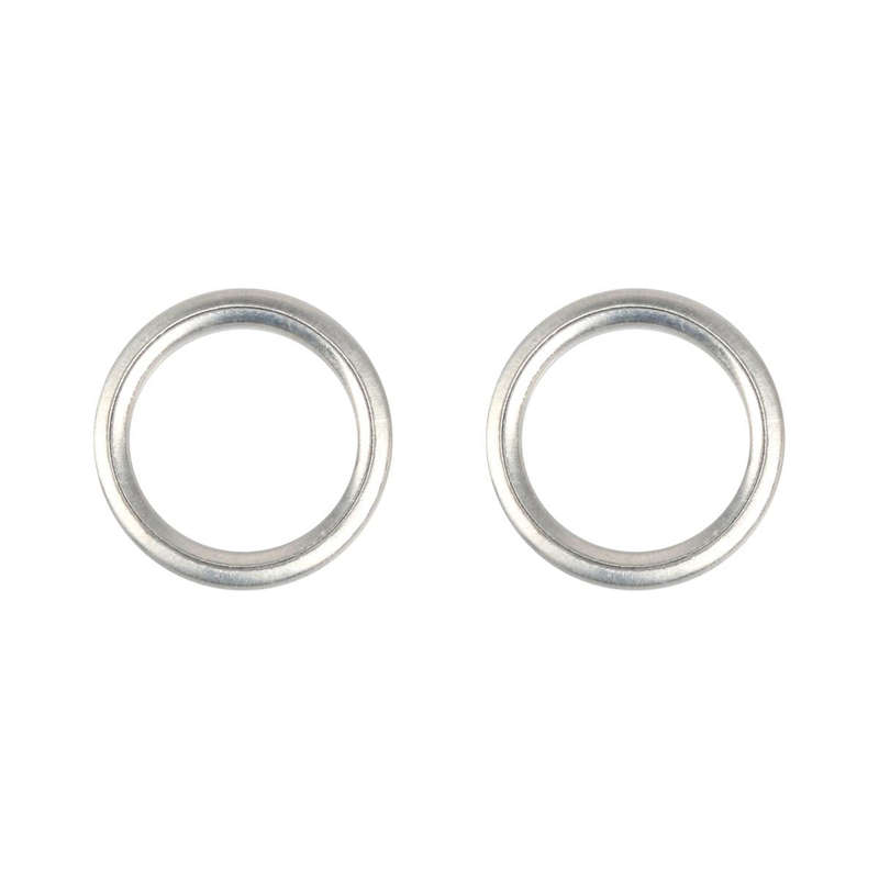 25pcs / Pack For Volkswagen Magotan / Sagitar / CC Car Oil Drain Screw Washer N0138157(Silver)