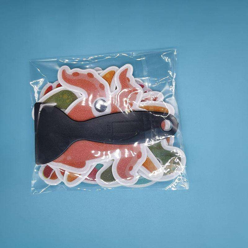 PEVA Non-slip Sticker Bathroom Bathtub Cartoon Non-slip Sticker, Model: 9 Sea Creatures