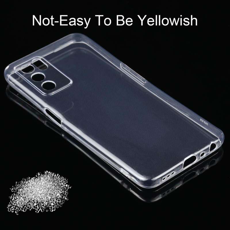 For OPPO A16 0.75mm Ultra-thin Transparent TPU Soft Protective Case