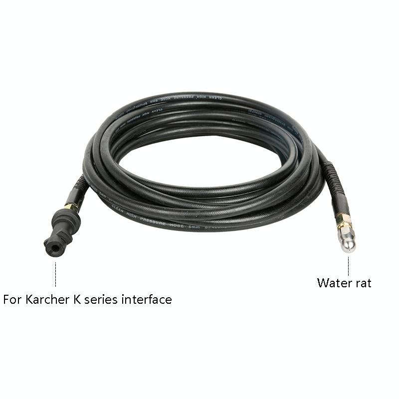 High Pressure Cleaning Machine Outlet Pipe High Pressure Dredge Pipe Household Cleaning Tube, Len...