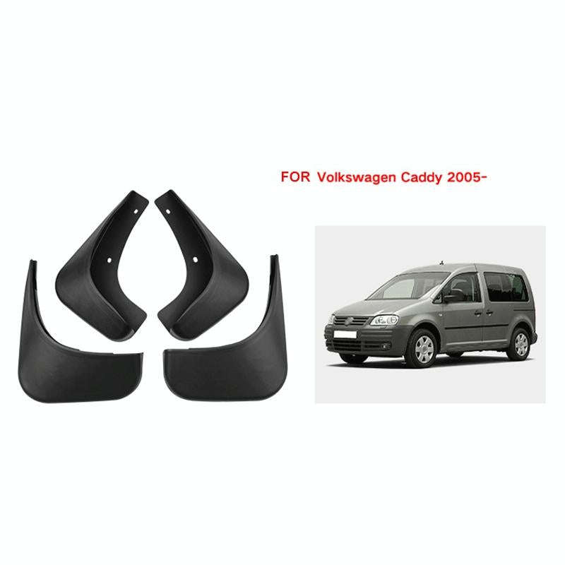 For Volkswagen Caddy 2005 4pcs/Set Car Auto Soft Plastic Splash Flaps Fender Guard