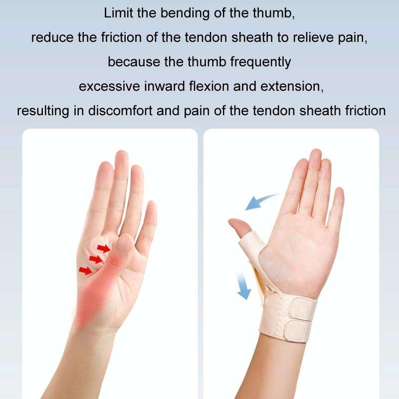 Tendon Sheath Wrist Joint Sprain Fixation Rehabilitation Protective Cover, Color: Right Hand Blac...