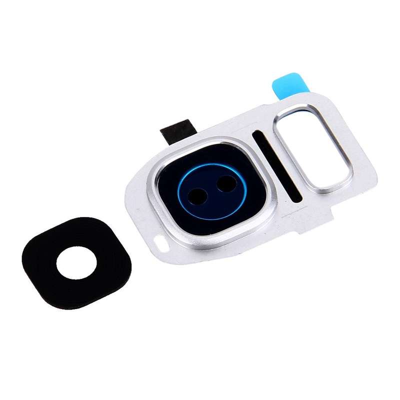 For Galaxy S7 Edge / G935 10pcs Camera Lens Covers (Silver)