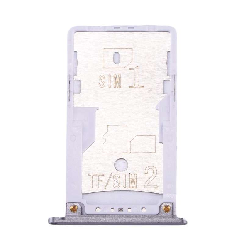 For Xiaomi Redmi Pro SIM & SIM / TF Card Tray(Grey)