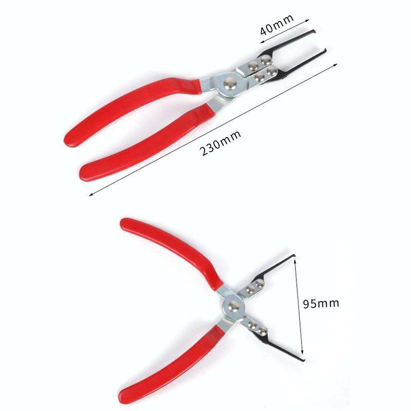 2 PCS Automotive Relay Extraction Pliers(Red)