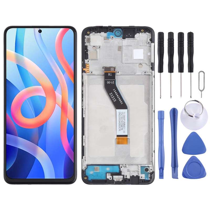IPS Material Original LCD Screen and Digitizer Full Assembly With Frame for Xiaomi Redmi Note 11 ...