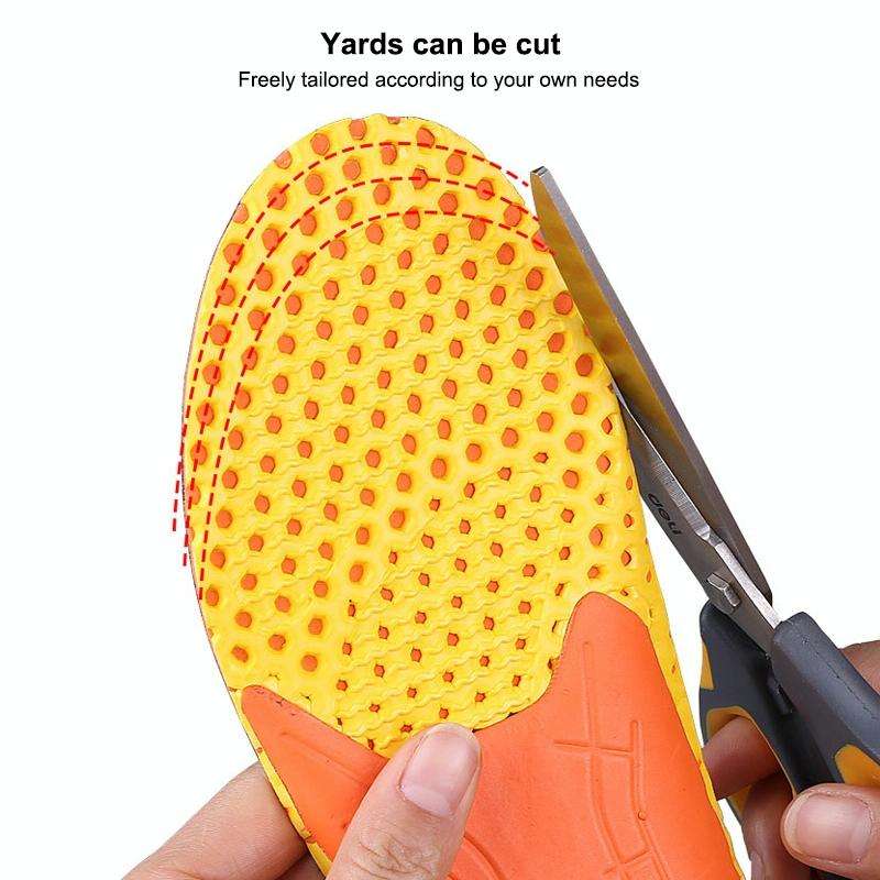 1 Pair 078 Thicken Breathable Shockproof Sports Insole Shoe-pad, Size:225-230mm