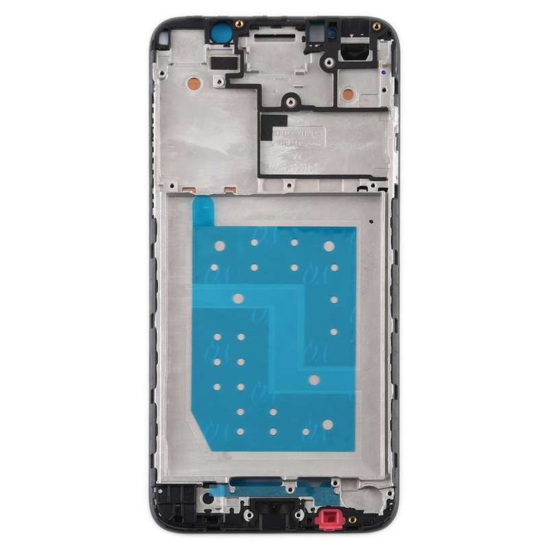 Front Housing LCD Frame Bezel Plate for Huawei Honor Play 7(Black)