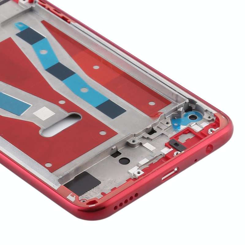 Original Middle Frame Bezel Plate for Huawei Honor 9X(Red)