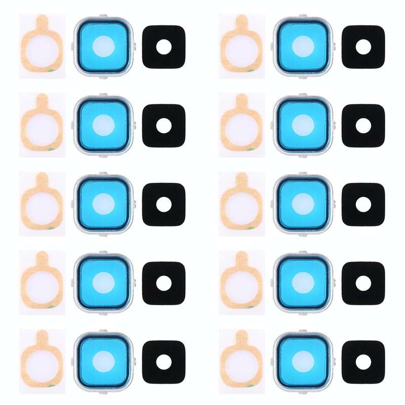For Galaxy Alpha / G850 10pcs Back Camera Bezel & Lens Cover with Sticker