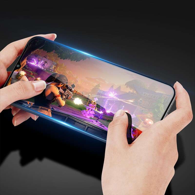 For Vivo Y35 / Y22 / Y22s 10pcs DUX DUCIS 0.33mm 9H Medium Alumina Tempered Glass Film