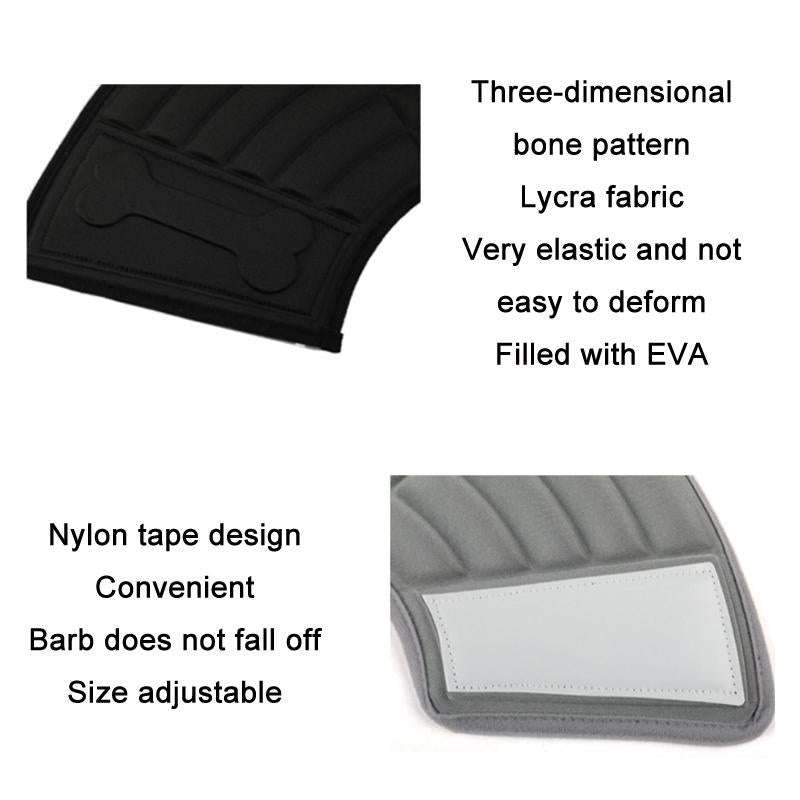 Pet Grooming Anti-Bite Neck Ring, Specification: M(Black)
