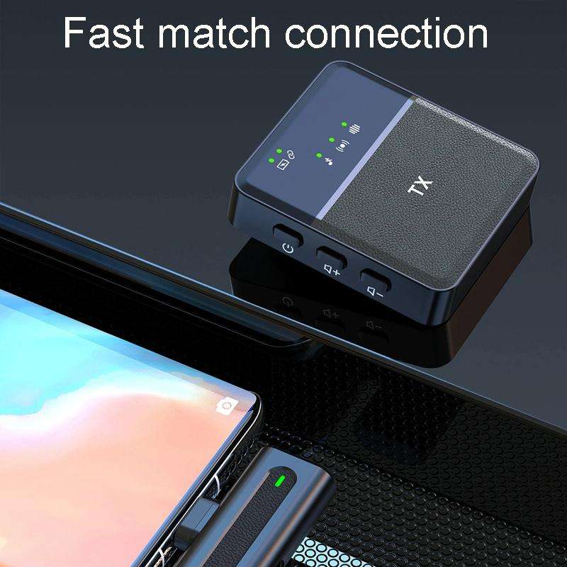 Wireless Lavalier Microphone One To One Live Recording Noise Canceling Mics, Interface: Type-C