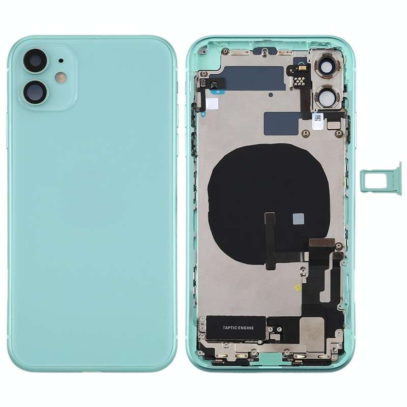Battery Back Cover Assembly (with Side Keys & Power Button + Volume Button Flex Cable & Wireless ...
