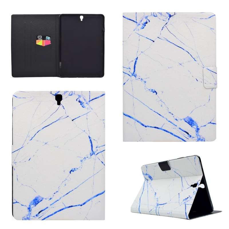 For Galaxy Tab S3 9.7 T820 TPU Horizontal Flip Leather Case with Holder & Card Slot & Sleep / Wak...