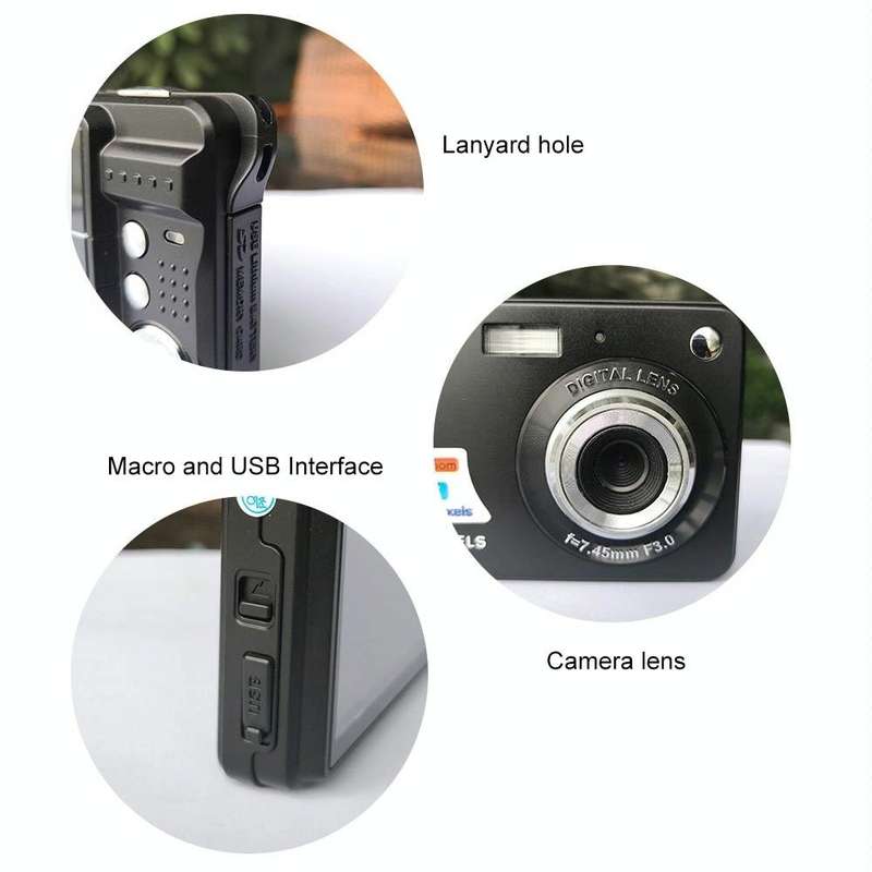 18 Million Pixel Entry-Level Digital Cameras Daily Recording Photos And Videos Macro Student Came...