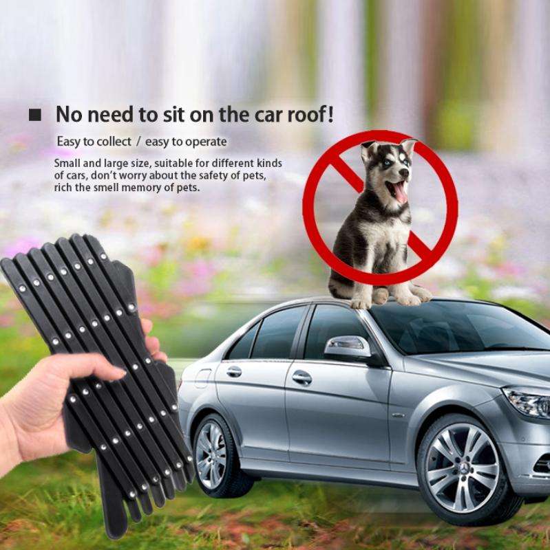 Pet Car Window Protective Fence Car Retractable Protective Fence, Specification: 24x11.8x1.2cm(Bl...