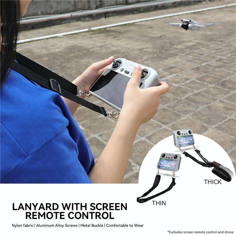 For DJI Mini 3 Pro RC Smart Controller RCSTQ Lanyard Drone Accessories Thick Type