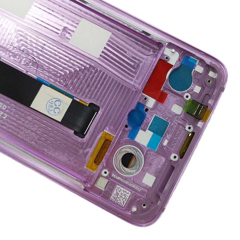 OLED LCD Screen for Xiaomi Mi 9 Digitizer Full Assembly with Frame(Pink)