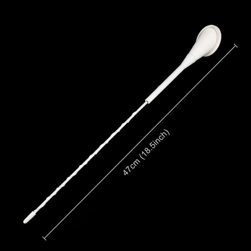 PS-08 Long Modified Car Antenna Aerial 47cm (White)