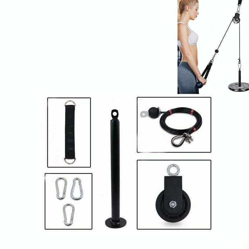 Homemade Fitness Equipment Home High Pull-Down Training Equipment Rally Triceps, Specification: 2...
