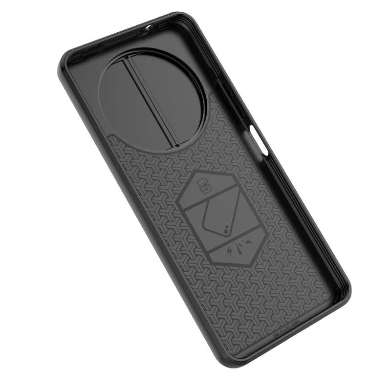 For Xiaomi Redmi A3 4G Global Sliding Camshield TPU + PC Shockproof Phone Case with Holder(Black)